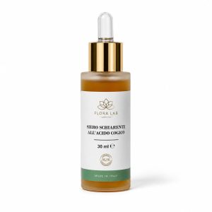 Siero viso schiarente all'acido Cogico