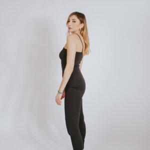 Tutina Fitness in tessuto organico e riciclato